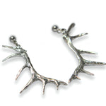 Elk Antler Earrings - Moon Raven Designs