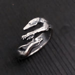 Greyhound Ring in Solid Sterling Silver Greyhound Ring Greyhound Dog Jewelry