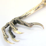 Raven Claw Necklace Crow Claw Necklace Bird Claw Pendant Necklace - Moon Raven Designs
