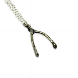 Small Wish Bone Necklace - Moon Raven Designs