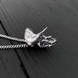 Saber Tooth Cat Skull Necklace