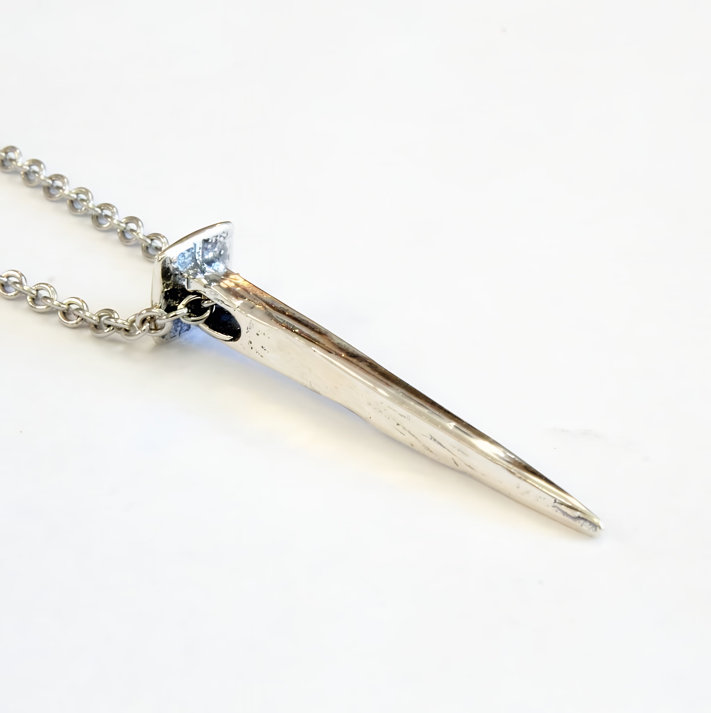 Sterling Silver Eschat Pinn Pendant - Moon Raven Designs