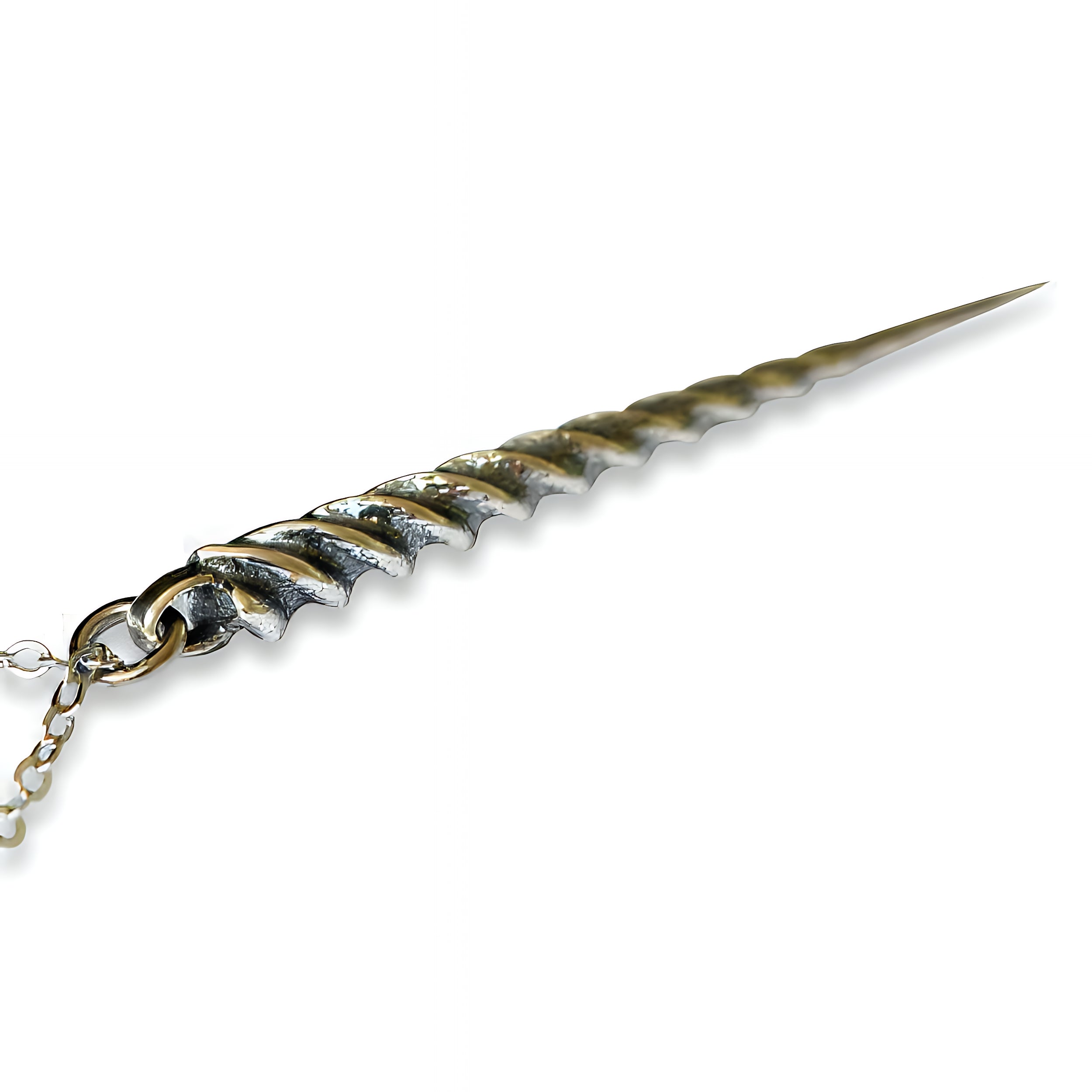 Unicorn Horn Pendant Necklace - Moon Raven Designs