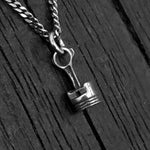 Piston and Rod Pendant Necklace - Moon Raven Designs