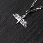 Soaring Raven in Flight Ascot Stickpin - Moon Raven Designs