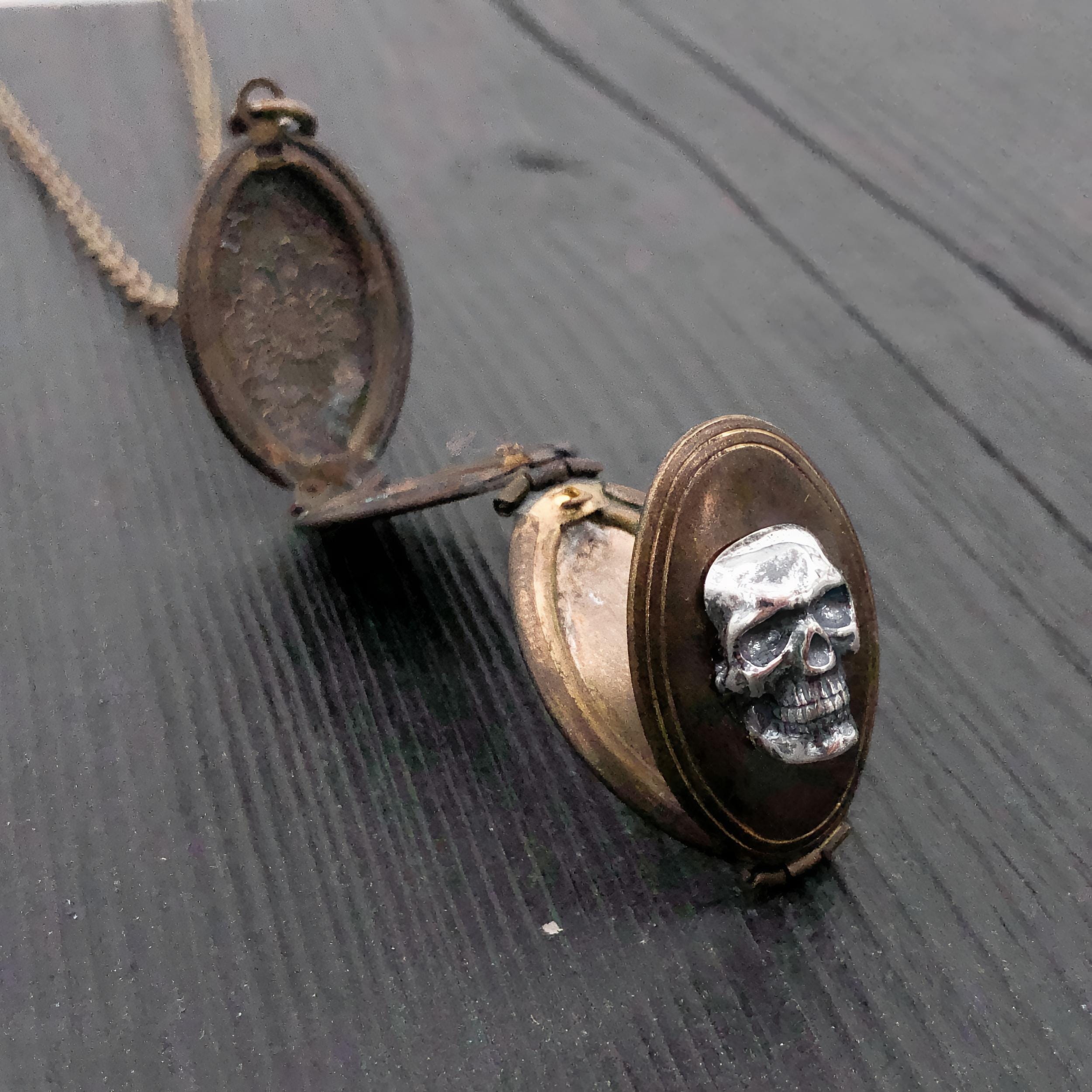 Skull Tie Clip - Moon Raven Designs