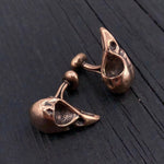 Bird Skull Cuff Links - Moon Raven Designs