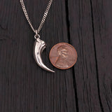 Velociraptor Skull Necklace - Realistic Dinosaur Skull Pendant Jewelry | Moon Raven Designs