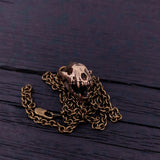 Wolverine Skull Necklace