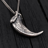 Wolf Claw Necklace - Handcrafted Timber Wolf Jewelry With Natural Claw Pendant