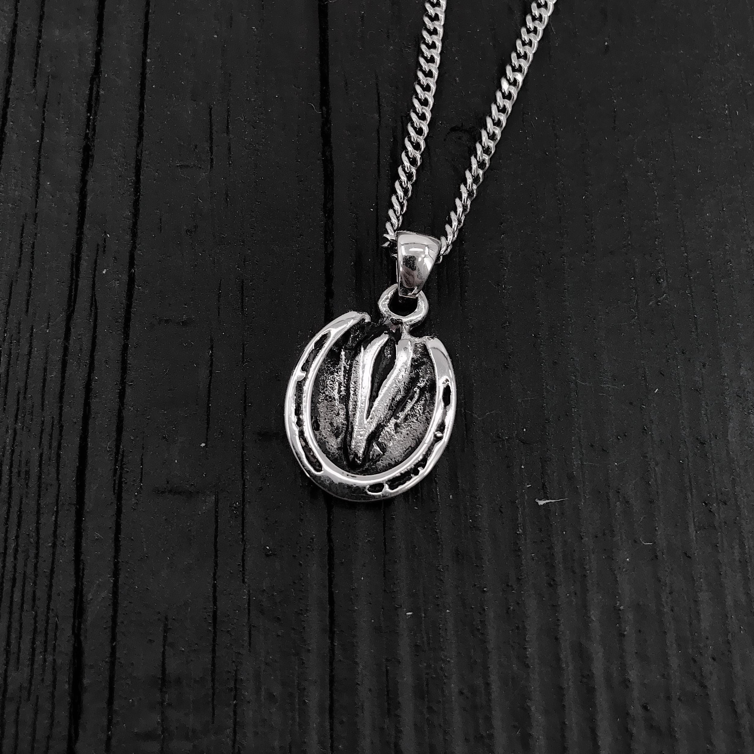 Horse Hoof Necklace - Moon Raven Designs