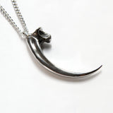 Eagle Talon Necklace – Handcrafted Bird Claw Pendant by Moon Raven Designs