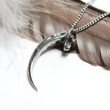 Eagle Talon Necklace – Handcrafted Bird Claw Pendant by Moon Raven Designs