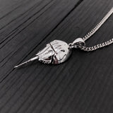 Horseshoe Crab Pendant - Handcrafted Sterling Silver Necklace by Moon Raven Designs