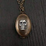 Skull Tie Clip – Detailed Skull Design White Bronze Men’s Accessory