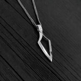 Sterling Silver Pendant - Broadhead Hunting Necklace | Handmade Archery Jewelry Gift