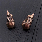 Bird Skull Cuff Links – Handmade Skull Jewelry | Durable Mens Cufflinks