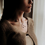 Wishbone Necklace - Large - Moon Raven Designs